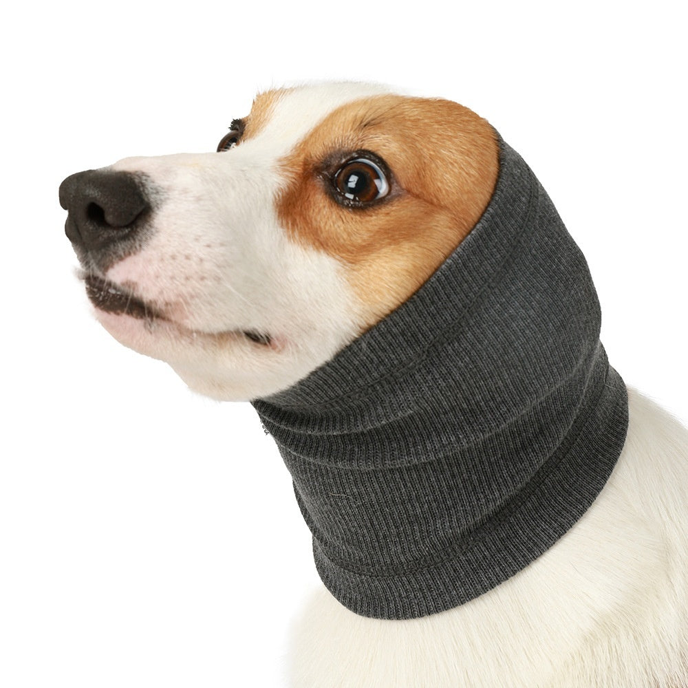 Pet Dog Comforter Headband Scarf Grooming, Thunder & Noise Protection