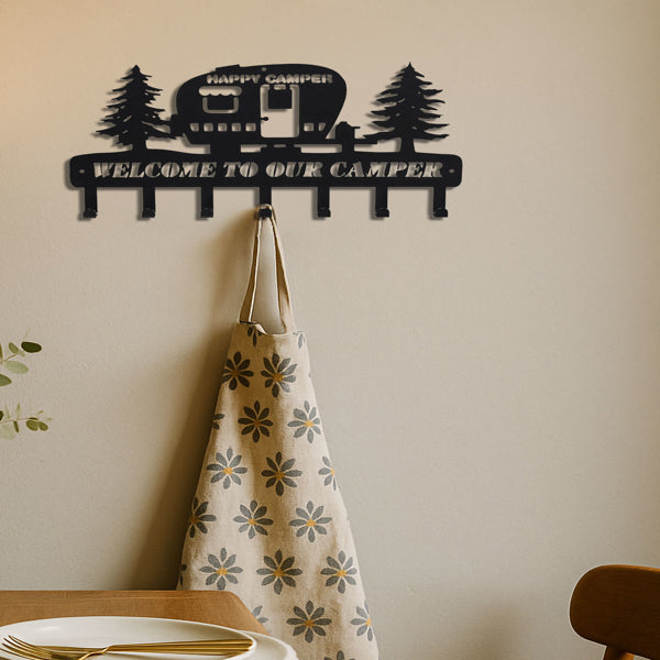 Wall Hooks Heavy Duty Iron Coat Key Rack Entryway