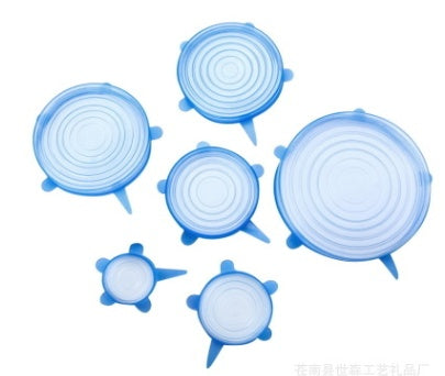 6-piece stretch siliconecover Stretch Lids – Food