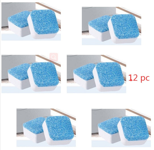 Washing Machine Tub Cleaner Tablets (6 PCS) – Deep Clean & Odor Remover