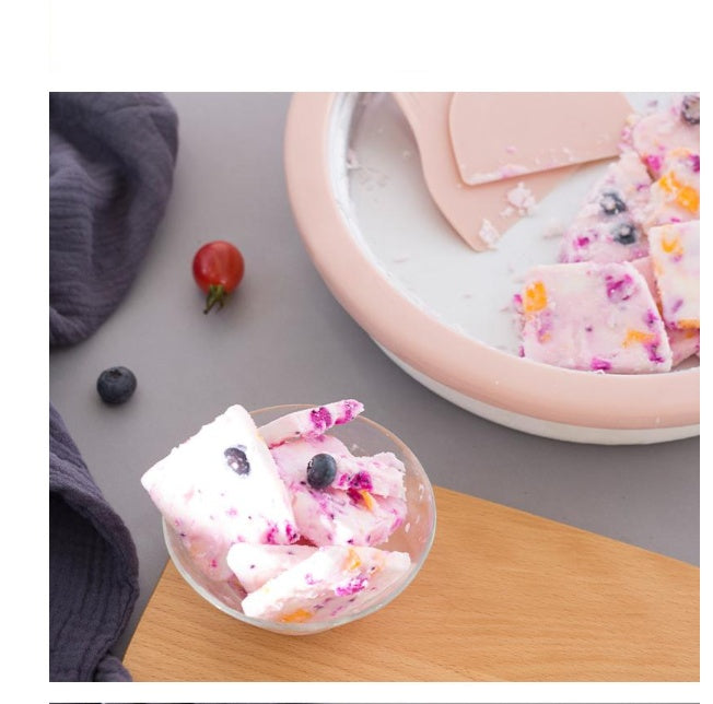 Hot Home Fried Yogurt Machine DIY Instant Ice Cream Roll Plate