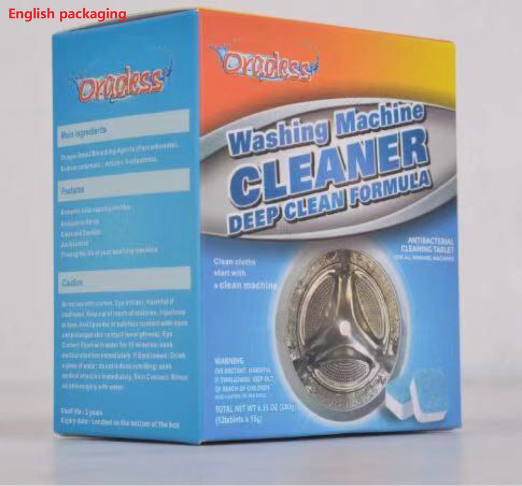 Washing Machine Tub Cleaner Tablets (6 PCS) – Deep Clean & Odor Remover