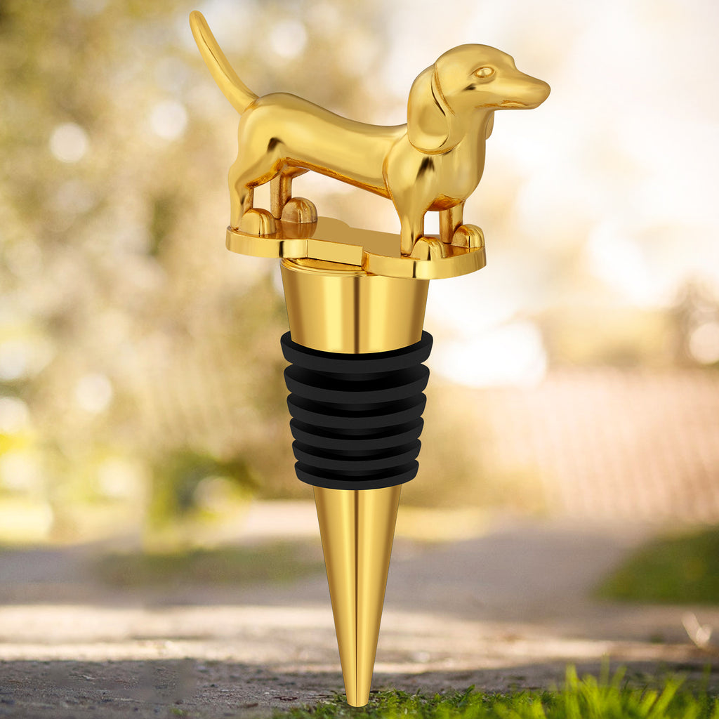 Wine Bottle Stopper – Zinc Alloy Champagne & Red Wine Sealer