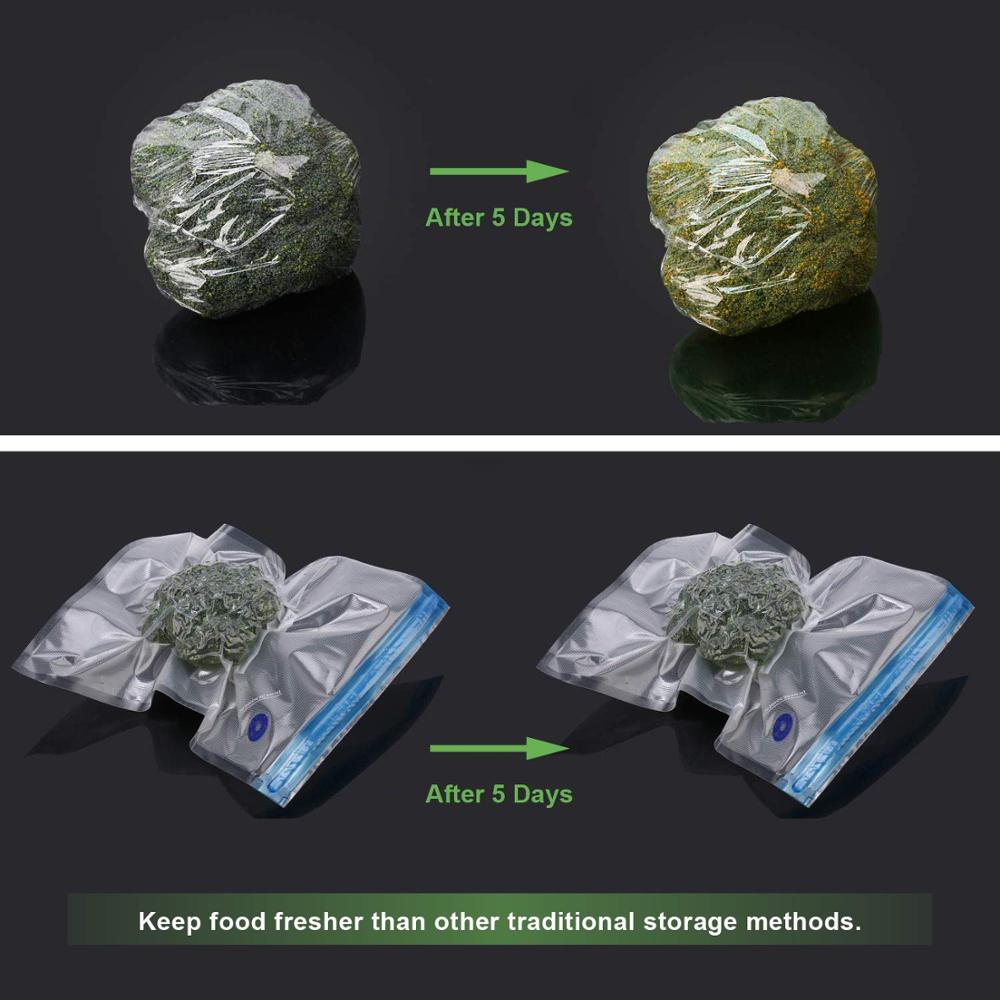 17PCS Reusable Vacuum composite packaging bag