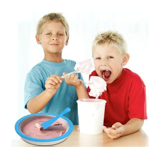 Hot Home Fried Yogurt Machine DIY Instant Ice Cream Roll Plate