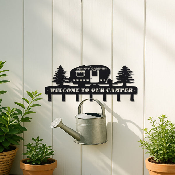 Wall Hooks Heavy Duty Iron Coat Key Rack Entryway