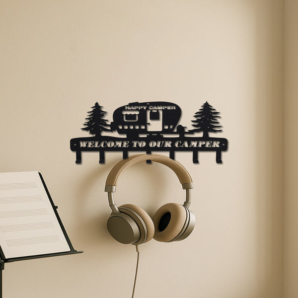 Wall Hooks Heavy Duty Iron Coat Key Rack Entryway