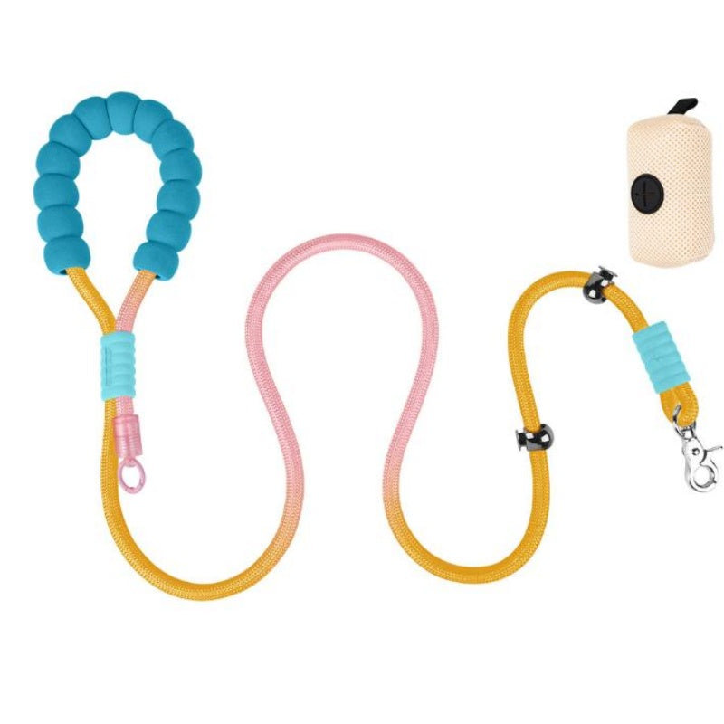 Anti-Pull Elastic Dog Leash with Shock Absorber – Durable Walking Lead for Small & Medium Dogs