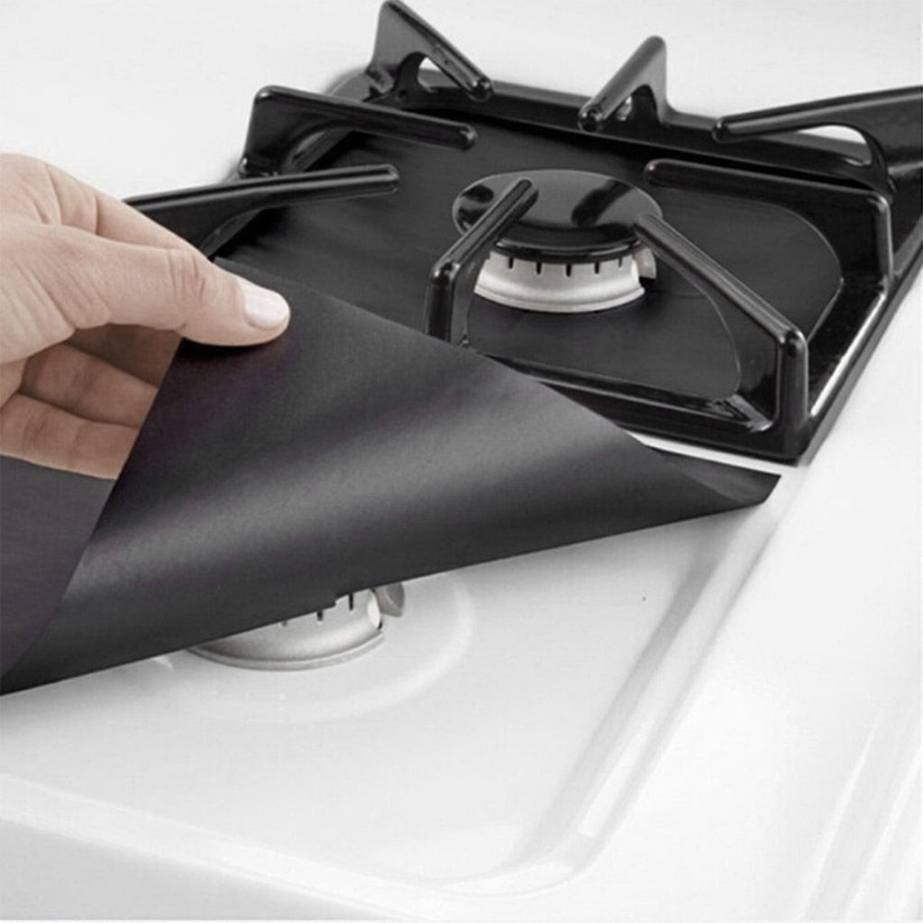 4-Pack Reusable Nonstick Stovetop Burner Protector