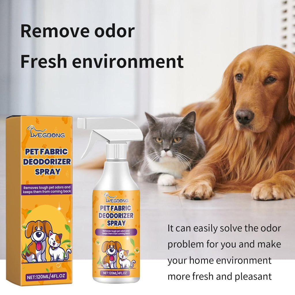 3Pcs,Pet Fabric Deodorizer Spray – Removes Pet Odor & Freshens Home | Safe for Dogs & Cats”