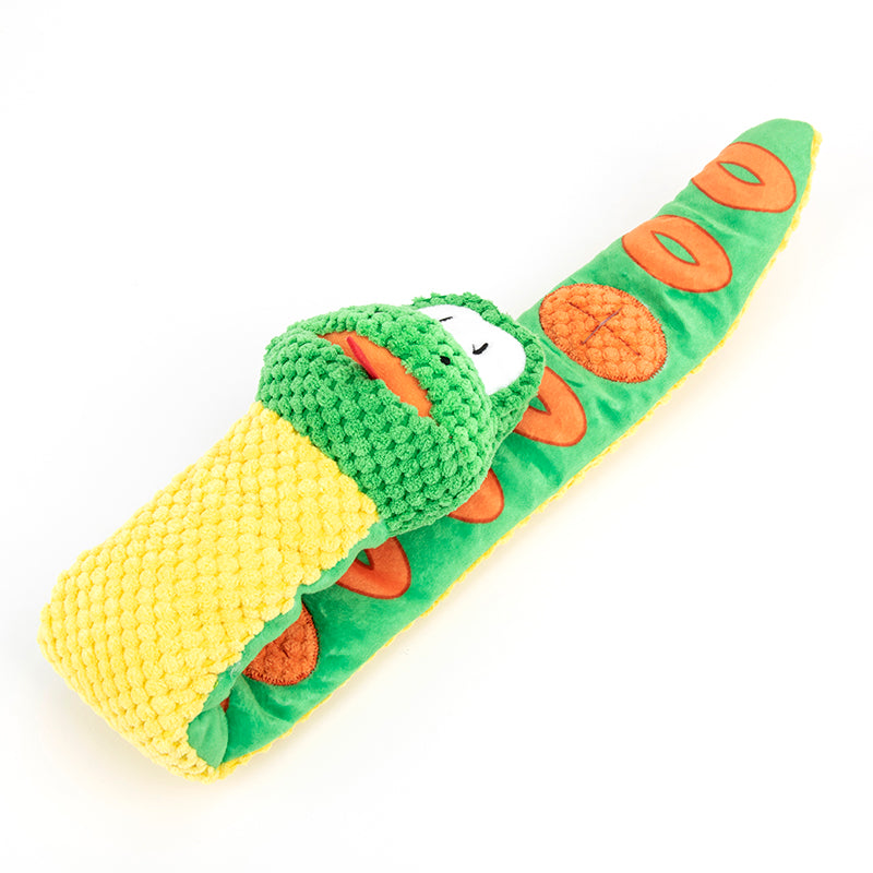 Interactive Snake Snuffle Dog Toy – Puzzle Treat Dispensing IQ Training Toy for Boredom Relief