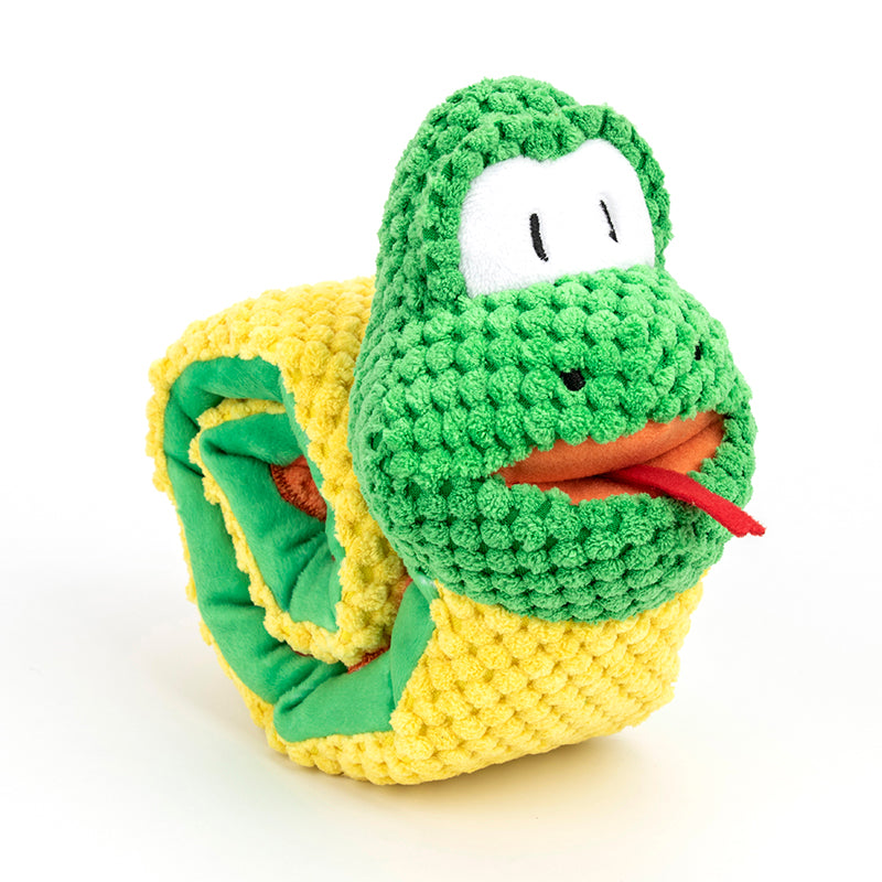Interactive Snake Snuffle Dog Toy – Puzzle Treat Dispensing IQ Training Toy for Boredom Relief