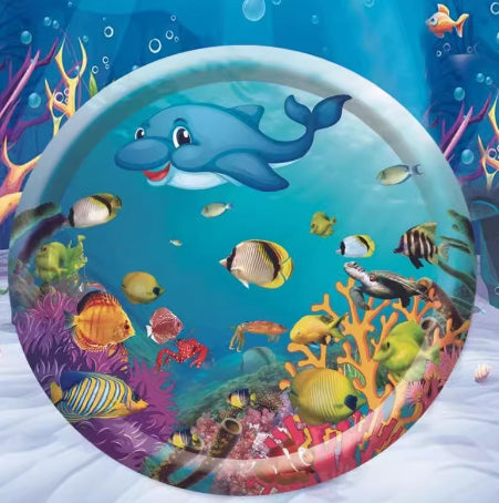 Inflatable Pet Cooling Water Mat – Summer Ice Pad for Dogs & Cats (65cm / 100cm)