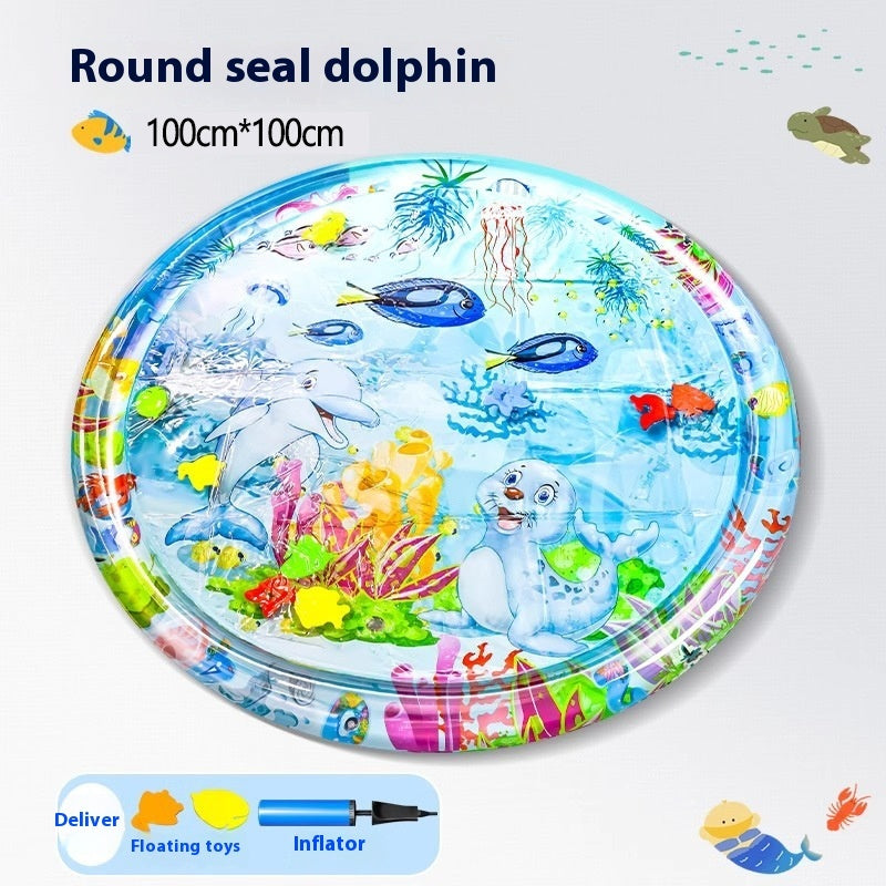 Inflatable Pet Cooling Water Mat – Summer Ice Pad for Dogs & Cats (65cm / 100cm)