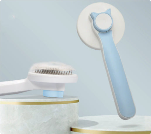 Pet Hair Removal Comb – Gentle Grooming Tool for Cats & Small Pets