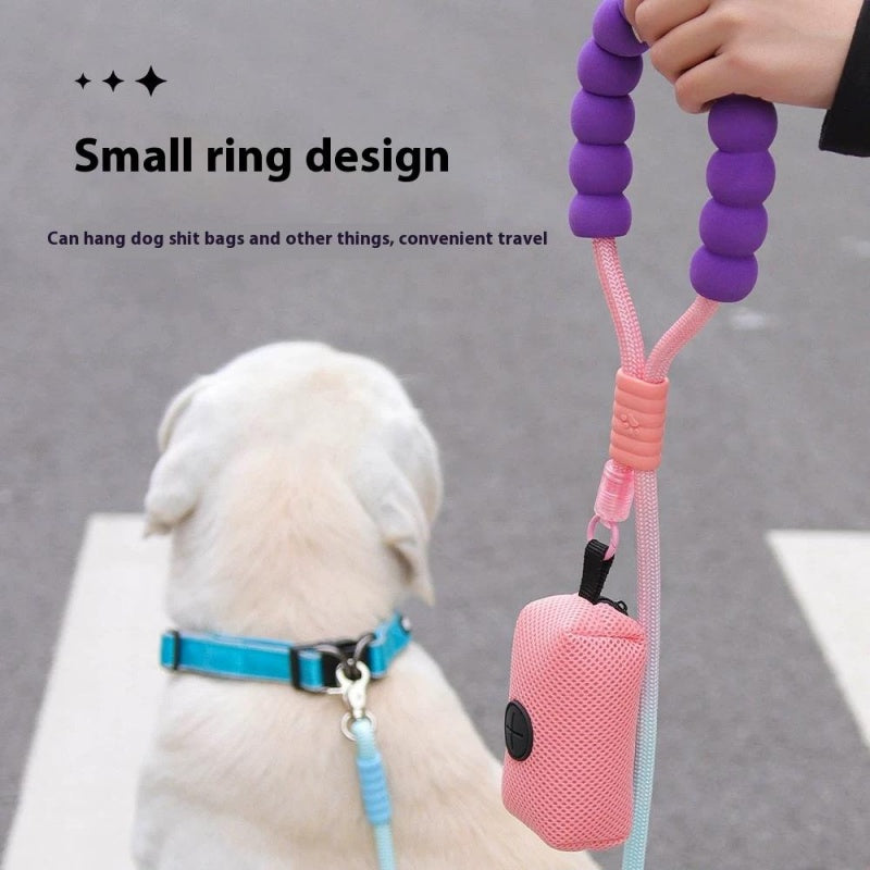 Anti-Pull Elastic Dog Leash with Shock Absorber – Durable Walking Lead for Small & Medium Dogs