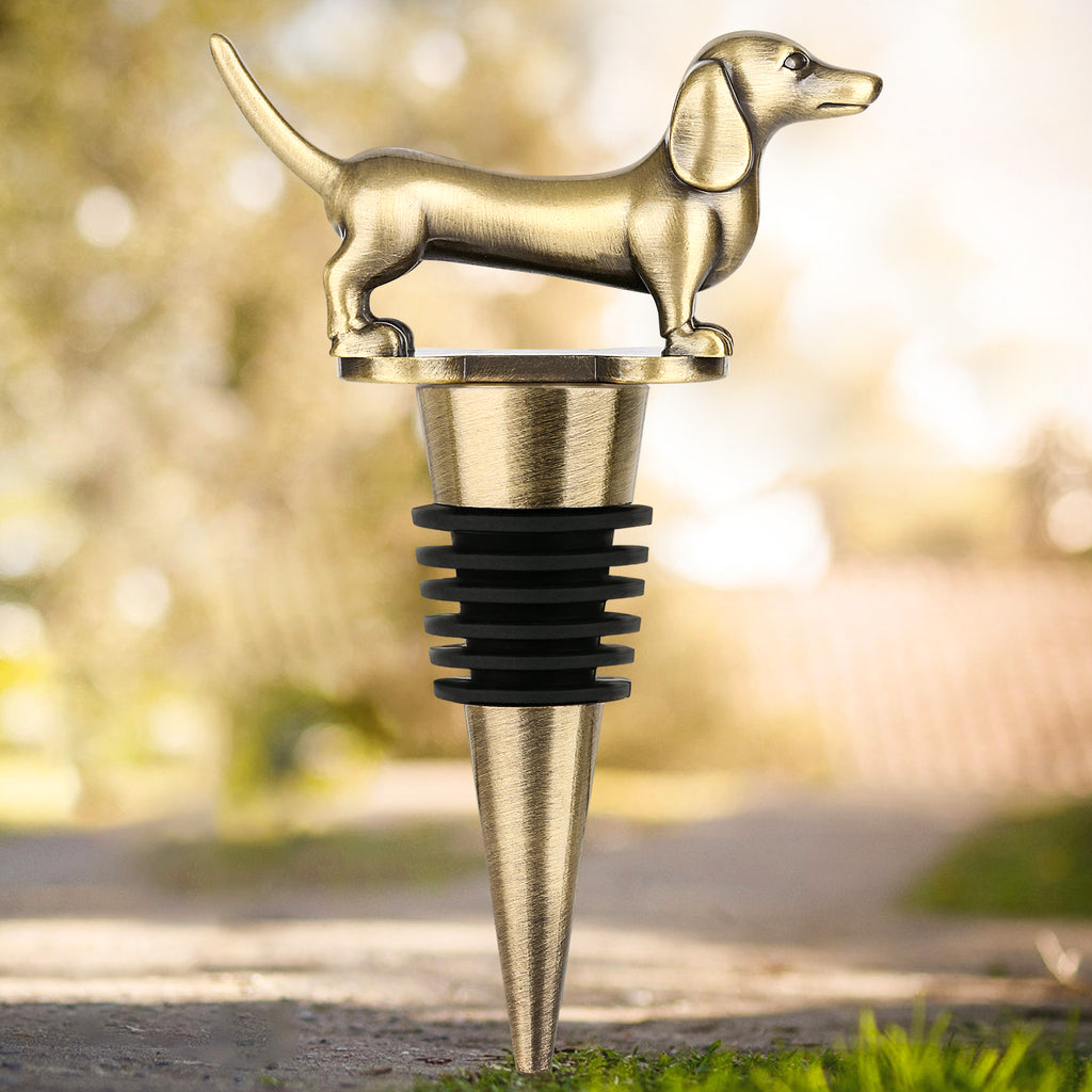 Wine Bottle Stopper – Zinc Alloy Champagne & Red Wine Sealer