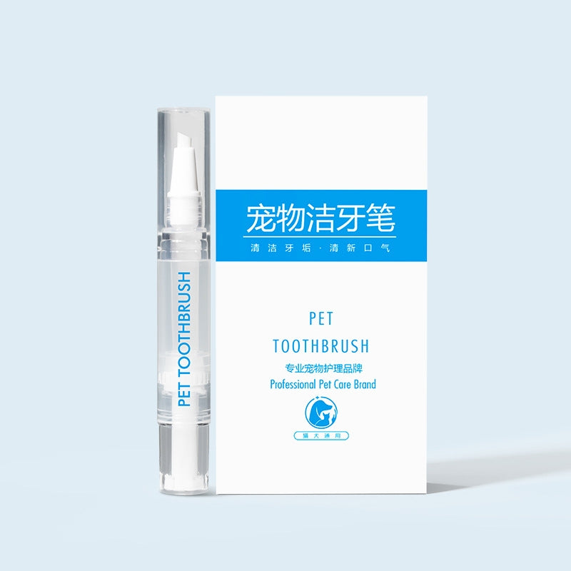 Pet Toothbrush Pen – Gentle Daily Teeth Cleaning Tool for Dogs