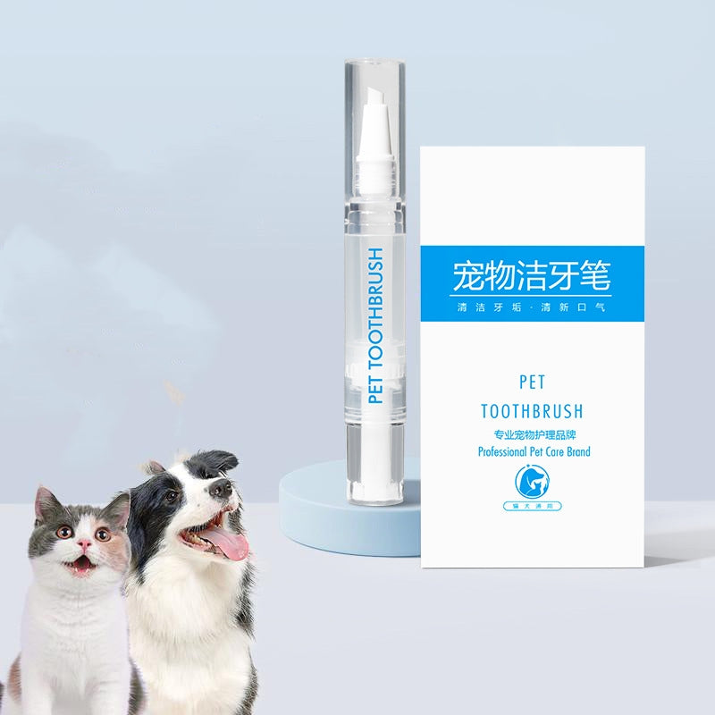 Pet Toothbrush Pen – Gentle Daily Teeth Cleaning Tool for Dogs