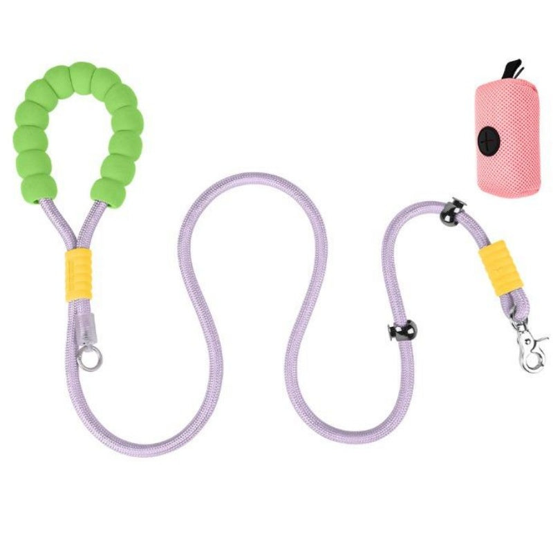 Anti-Pull Elastic Dog Leash with Shock Absorber – Durable Walking Lead for Small & Medium Dogs