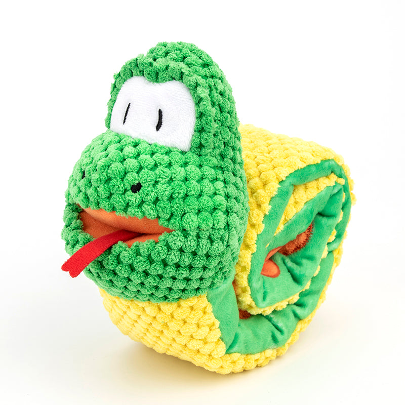 Interactive Snake Snuffle Dog Toy – Puzzle Treat Dispensing IQ Training Toy for Boredom Relief